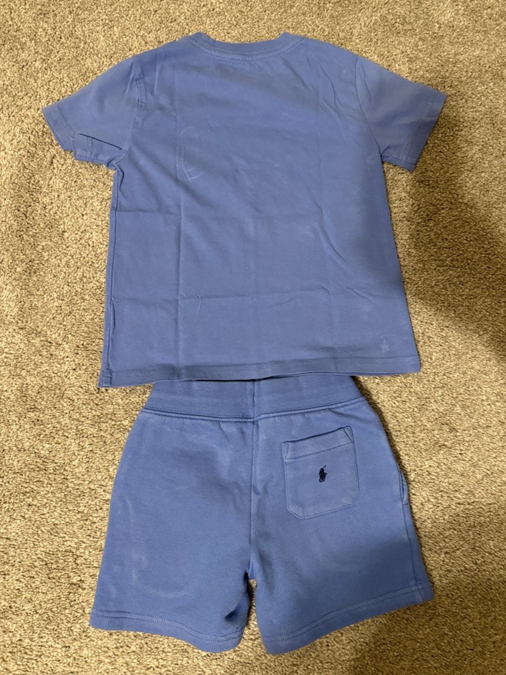 Polo by Ralph Lauren Blue Kids POLO Tee & Shorts Set - Picture 4 of 5